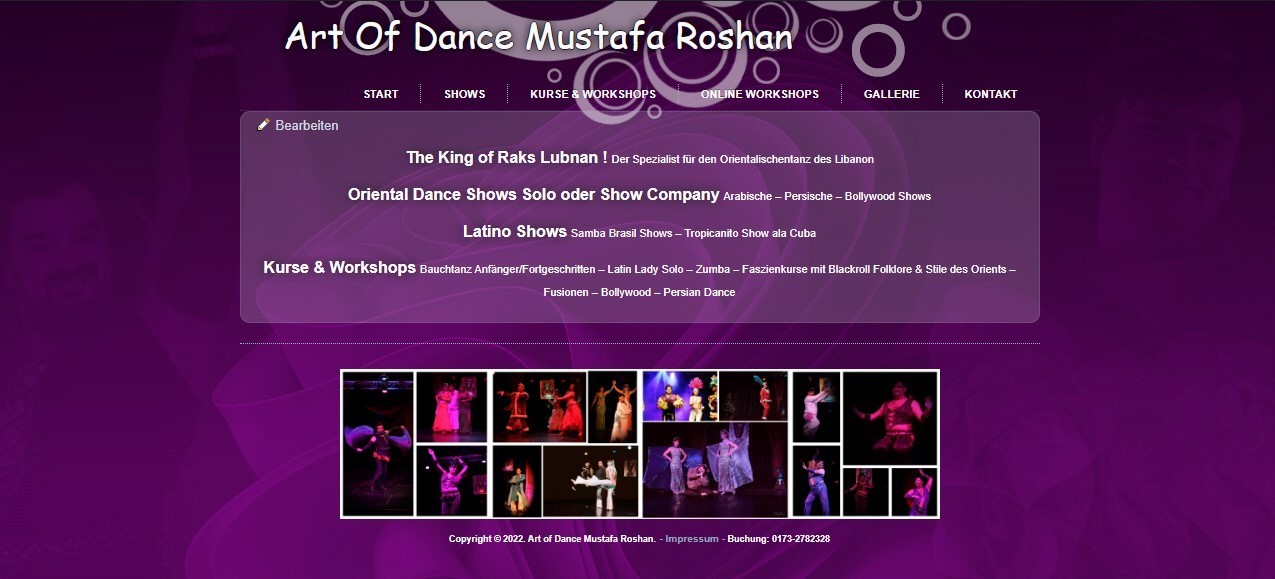 art of dance mustafa roshan