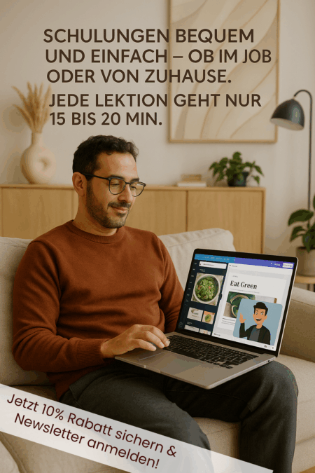 Newsletter Abo anmelden und 10% Rabatt für Schulungen