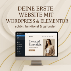 Wordpress Schulung mit Elementor und Yoast für Einsteiger