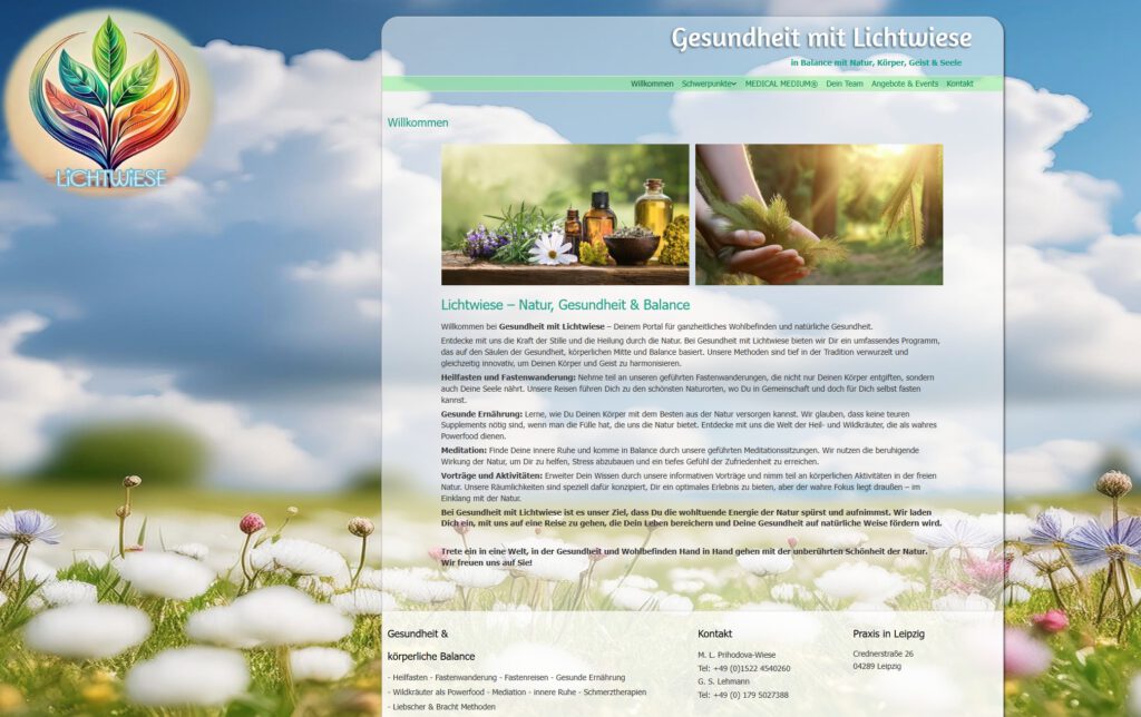 Portfolio Gesundheit mit lichtwiese -